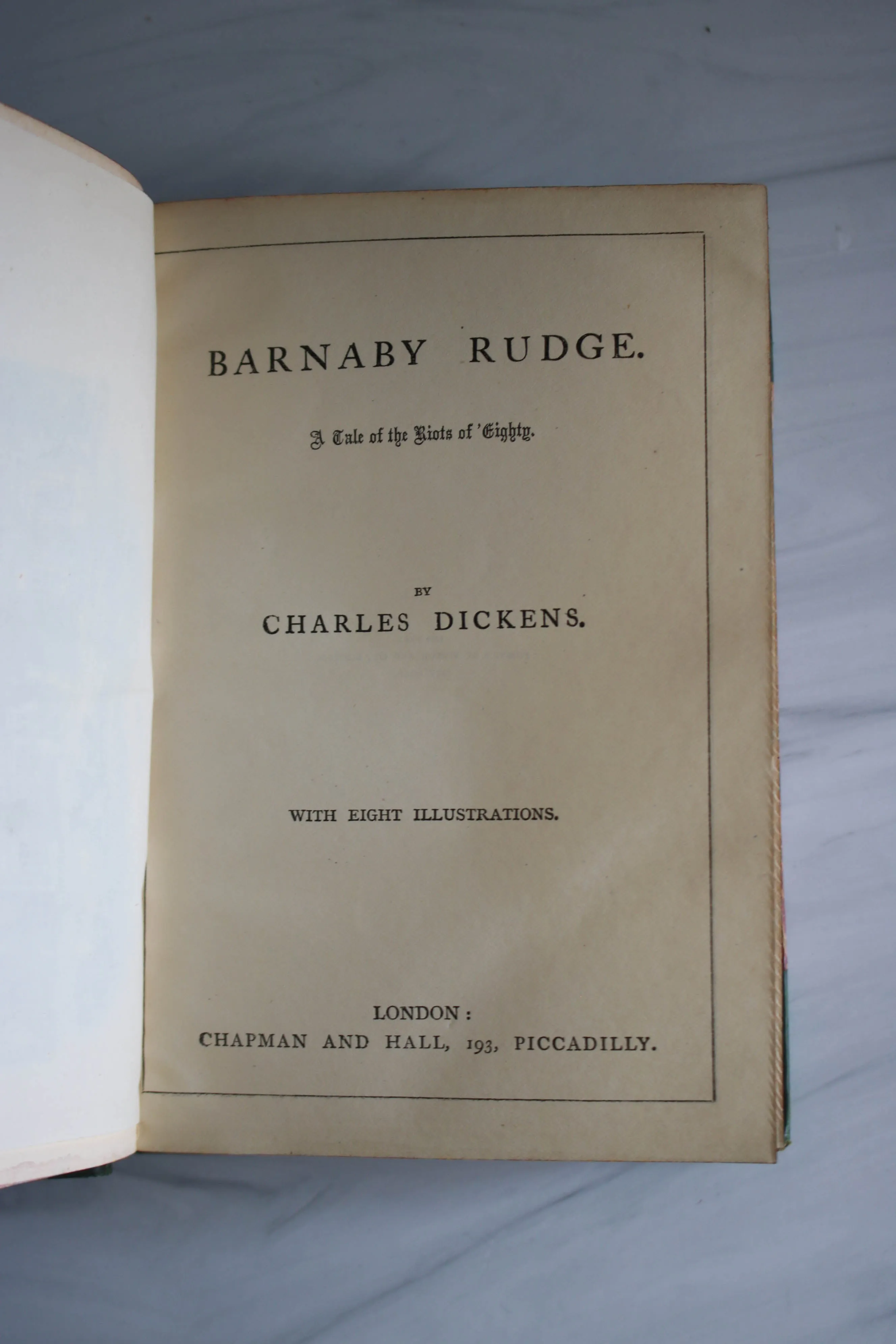 -Barnaby Rudge and Uncommercial Traveller*