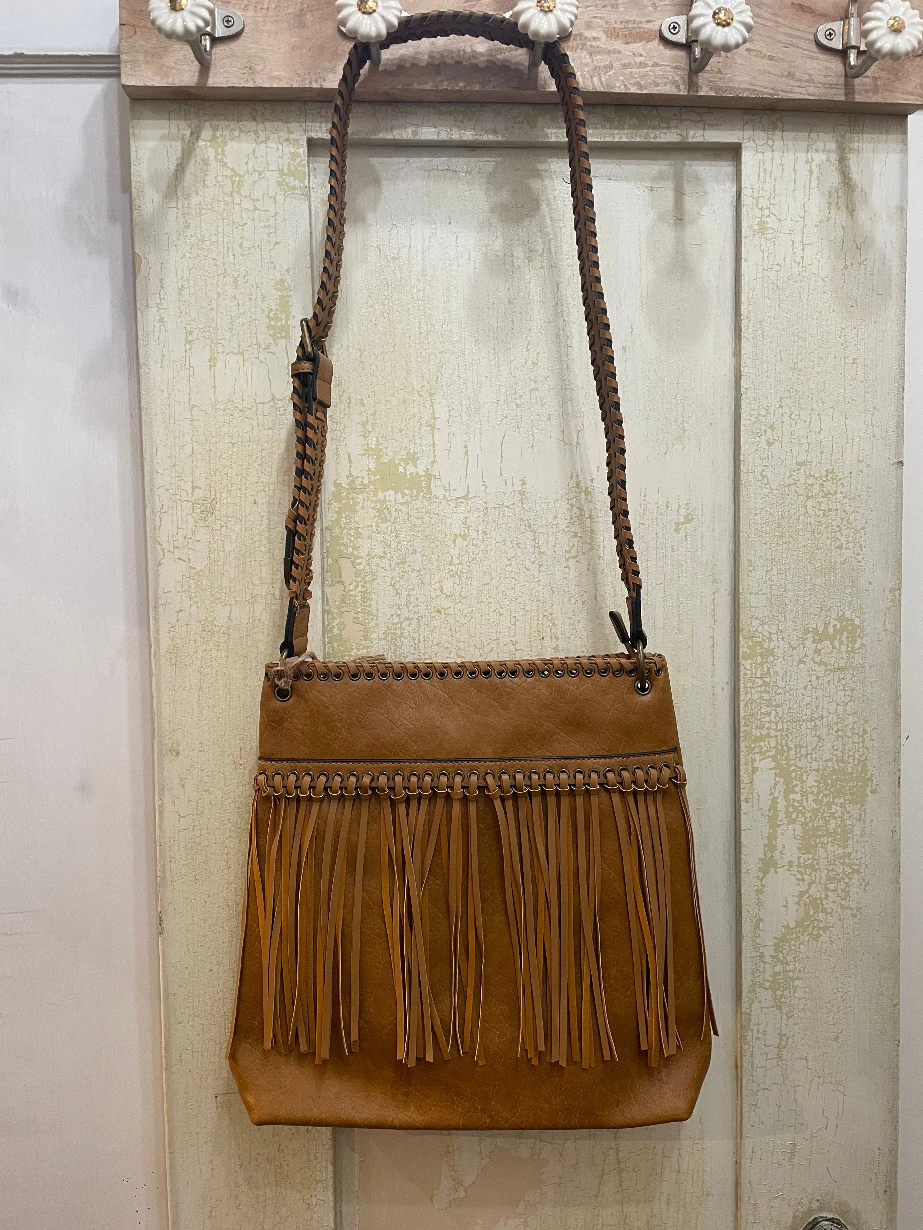 13" Fringe Vegan Bag