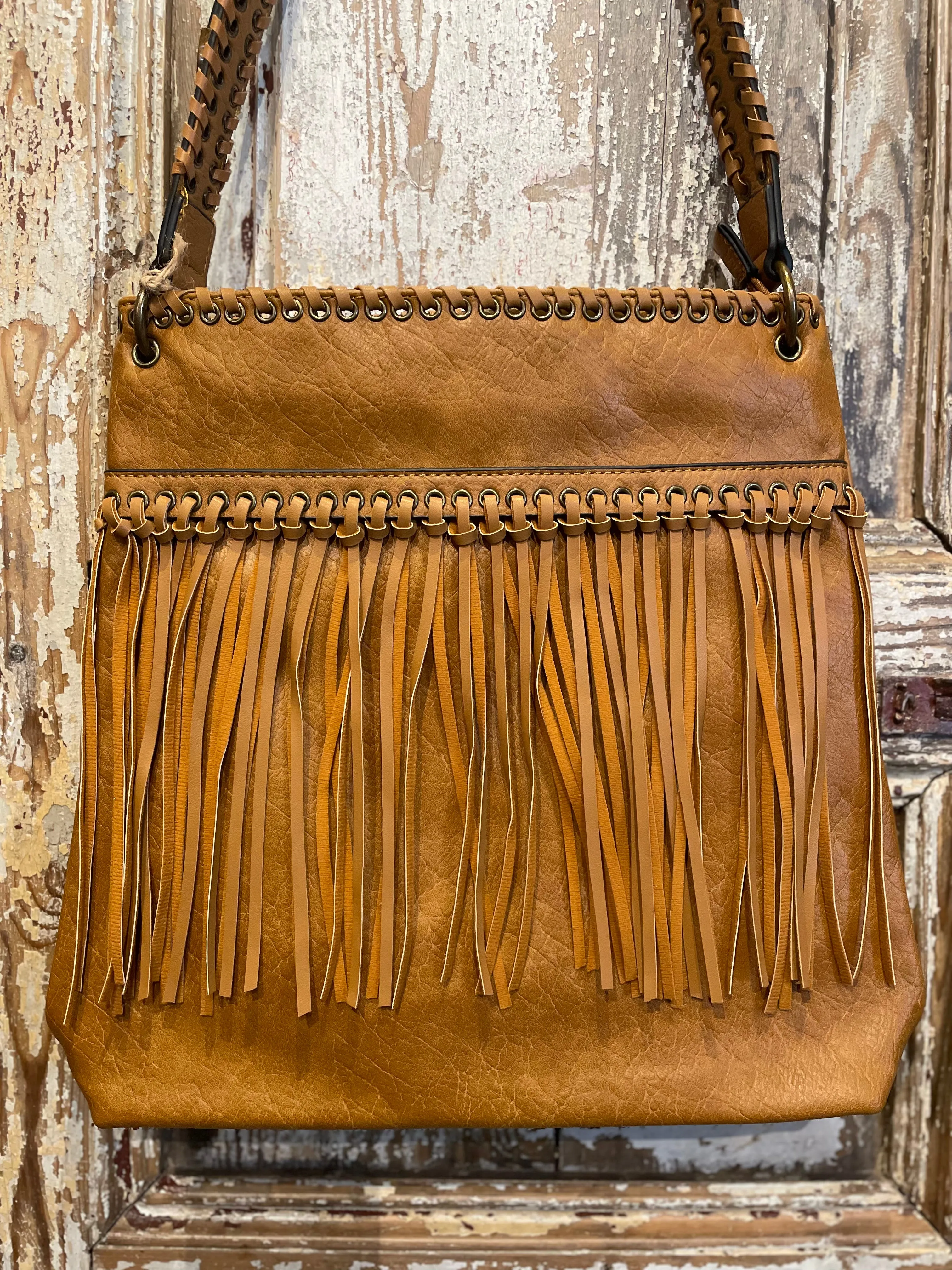 13" Fringe Vegan Bag