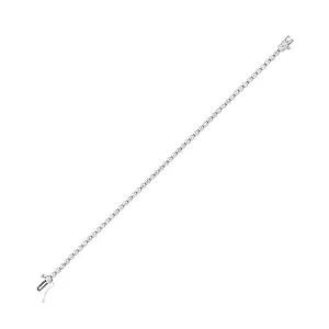 14KT White Gold & Diamond Bracelet -5/8 ctw