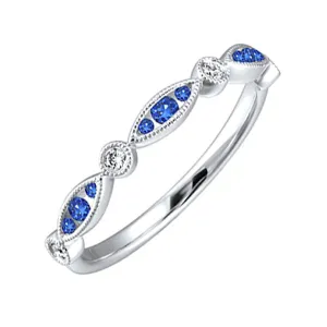 14KT White Gold & Diamond Sparkle Fashion Ring  - 1/10 ctw