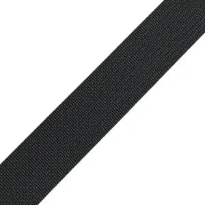 2" Nylon Webbing -Black (By the Yard)