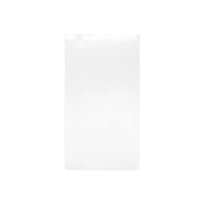 4 x 6 Self Seal Flat Clear Cookie Bag - 100 BAGS - 4 5/16" x 6 3/4"