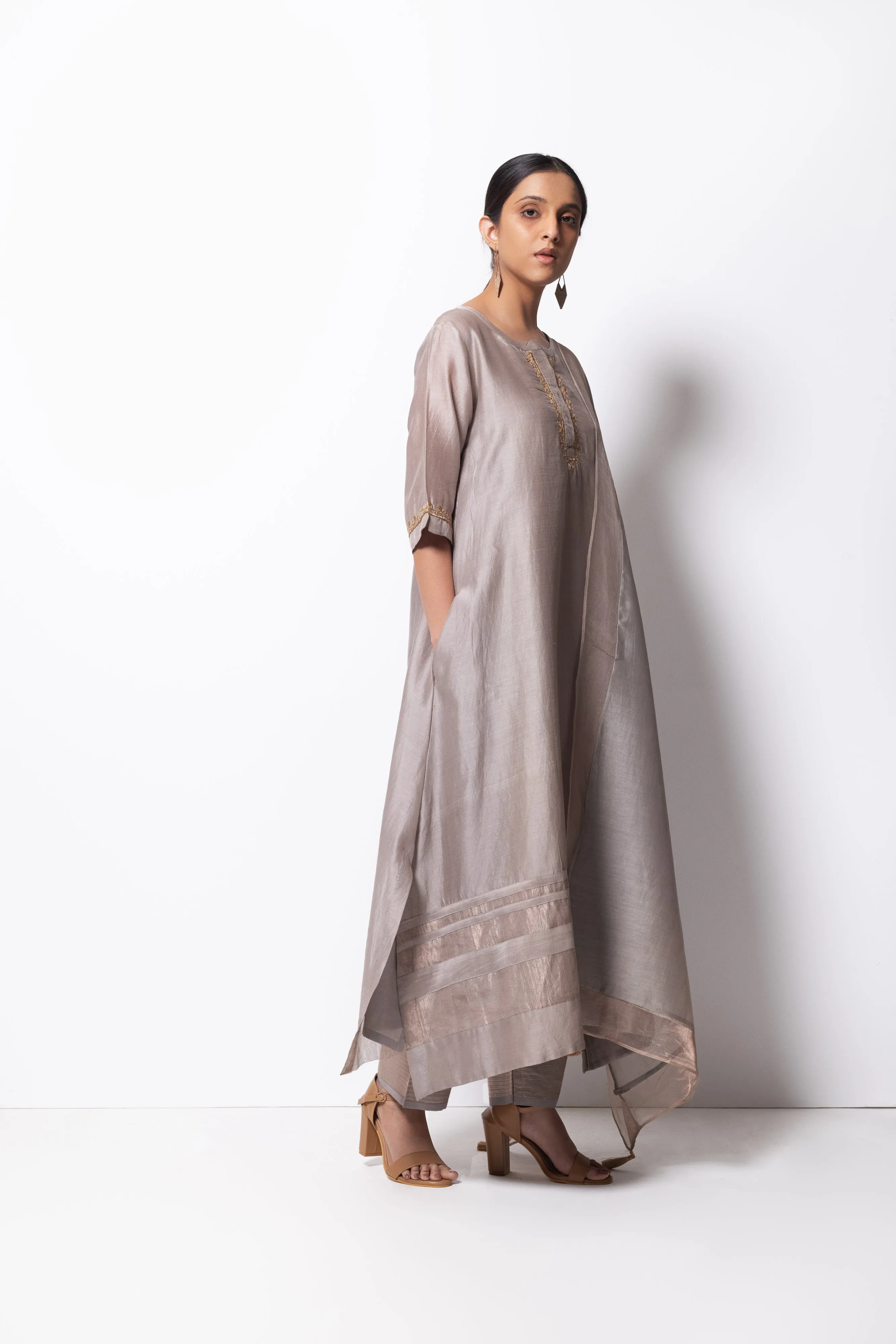 A-Line Kurta Set