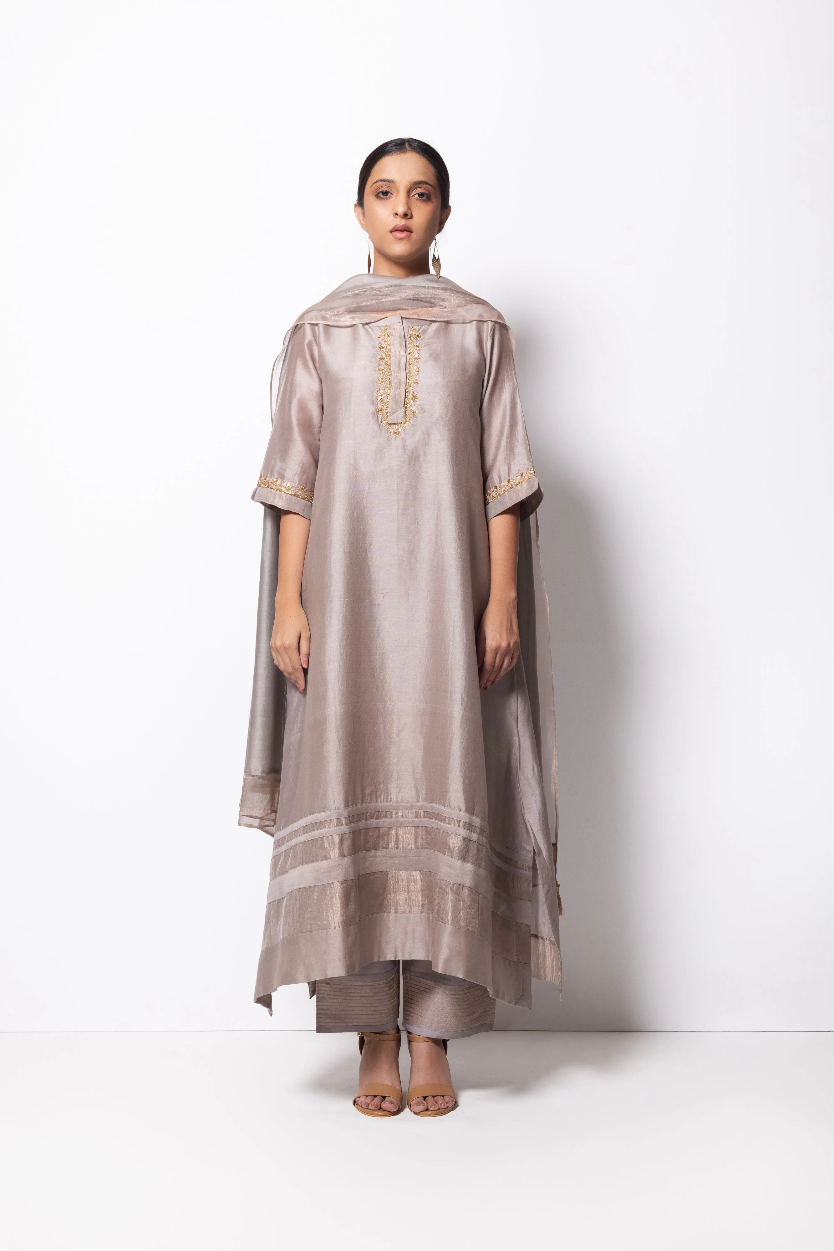 A-Line Kurta Set