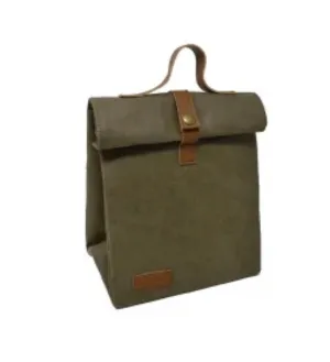 Army Green Reusable Lunch Bag