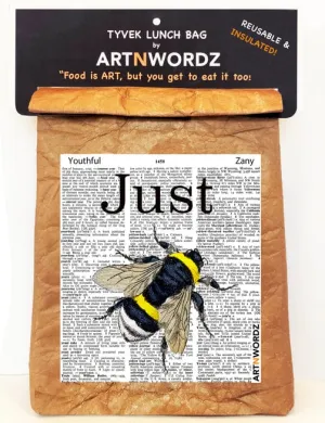 Artnwordz Just Bee Lunch Bag