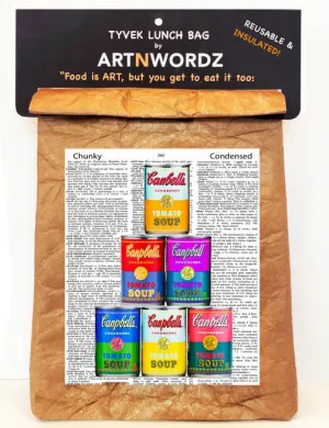 Artnwordz Stacked Cans Lunch Bag