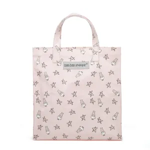 Baa Baa Sheepz Tote Bag Small Star & Sheepz Pink