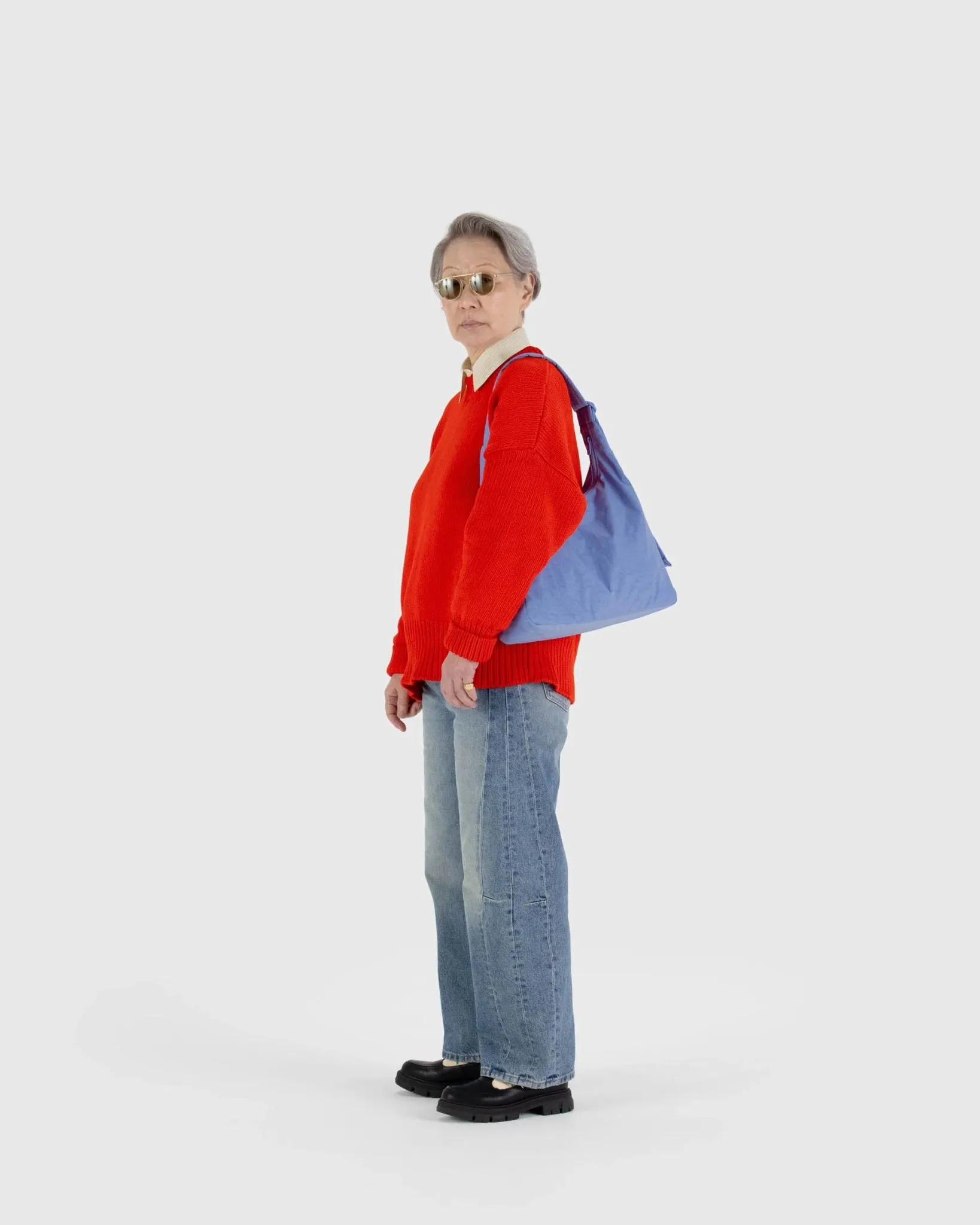 BAGGU | Nylon Shoulder Bag Cornflower