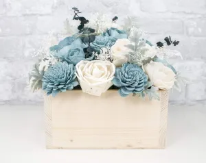 Beautiful Blues Centerpiece