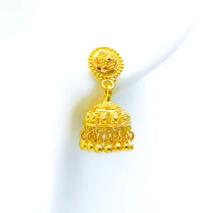 Beautiful Engraved Jhumki