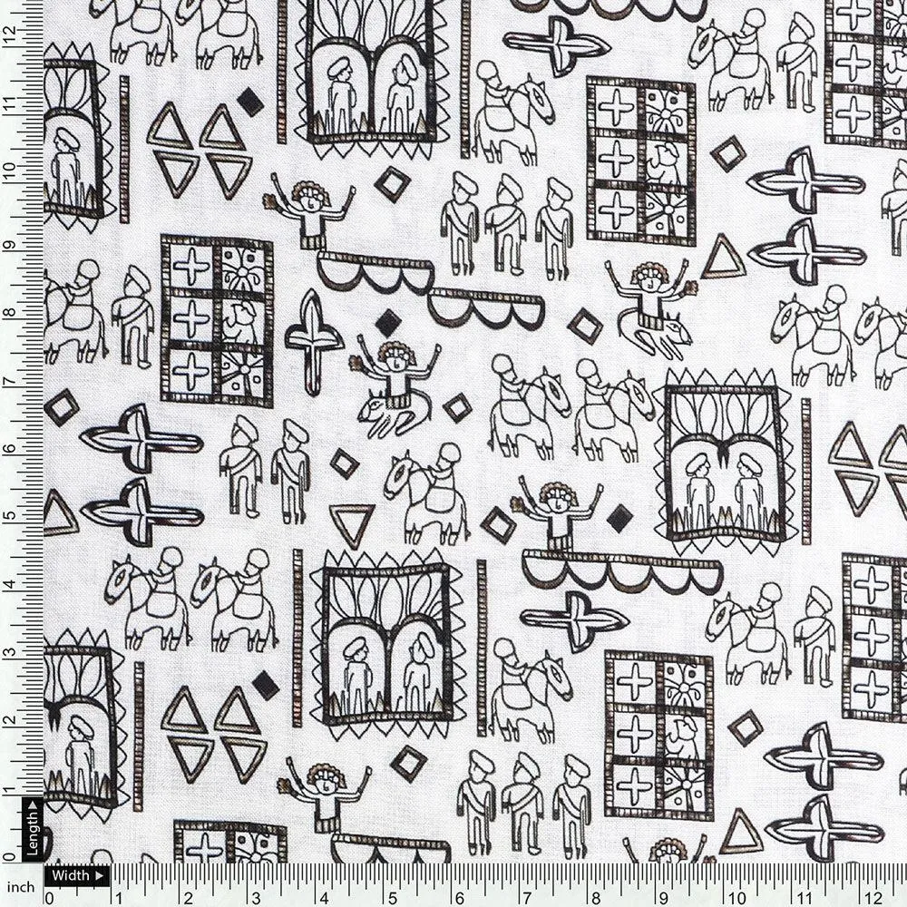 Beautiful Quirky Printed Fabric