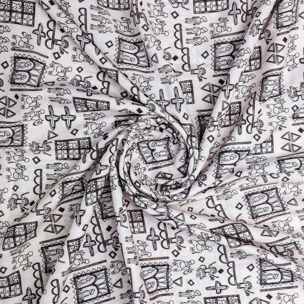 Beautiful Quirky Printed Fabric