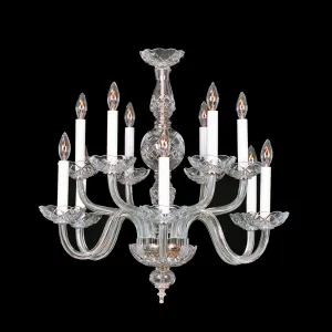 Berkeley 12S - 12 Light Chandelier - 22" x 22"