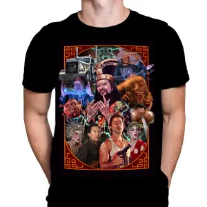 Big Trouble Little China - Classic Horror Movie Art - T-Shirt by Peter Panayis