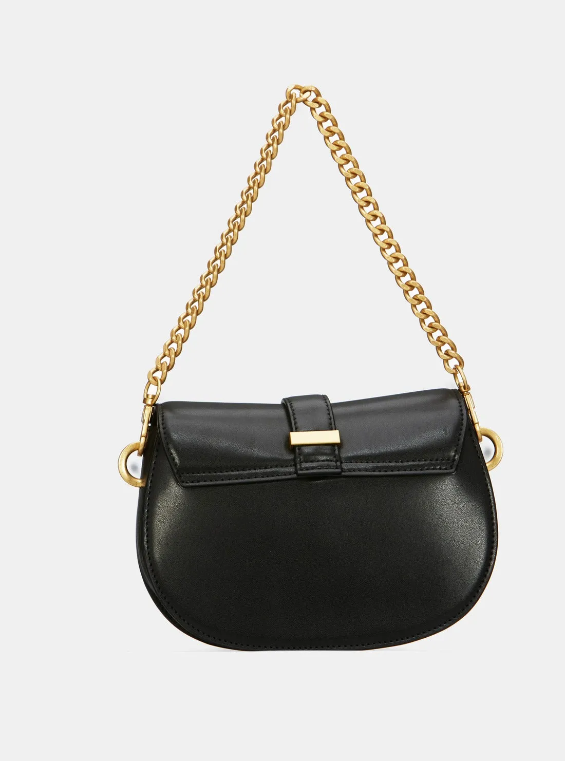 Black Kuba Mini Crossbody Bag