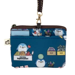 Blue Penguin Market Card & Coin Purse