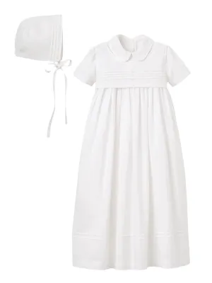 Boys' Gown & Bonnet Christening Gift Set