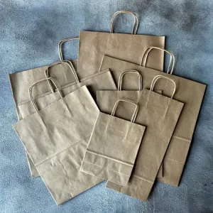 Brown Twisted Handle Paper Bags