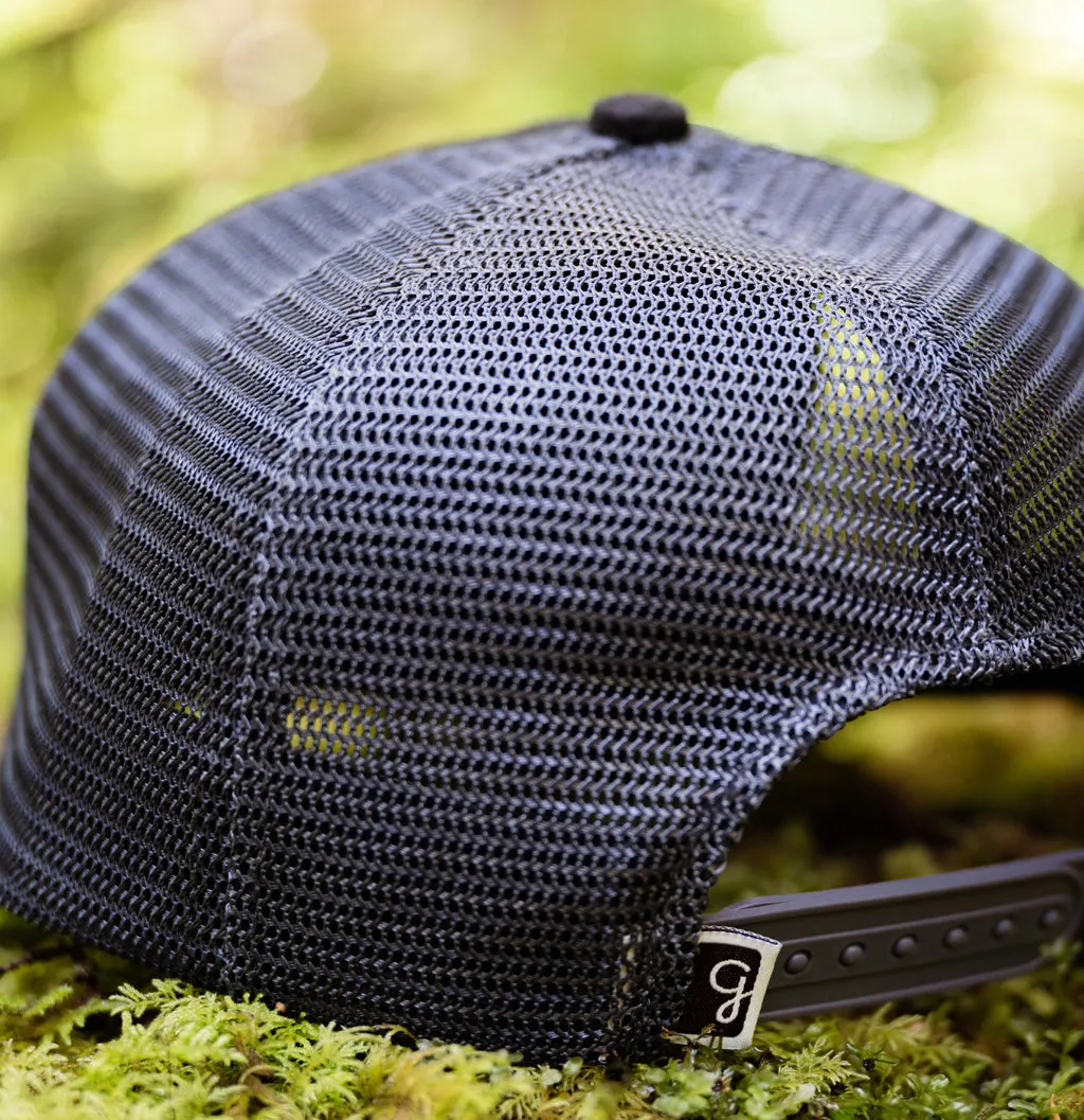 Campfire trucker wool/mesh cap - Green