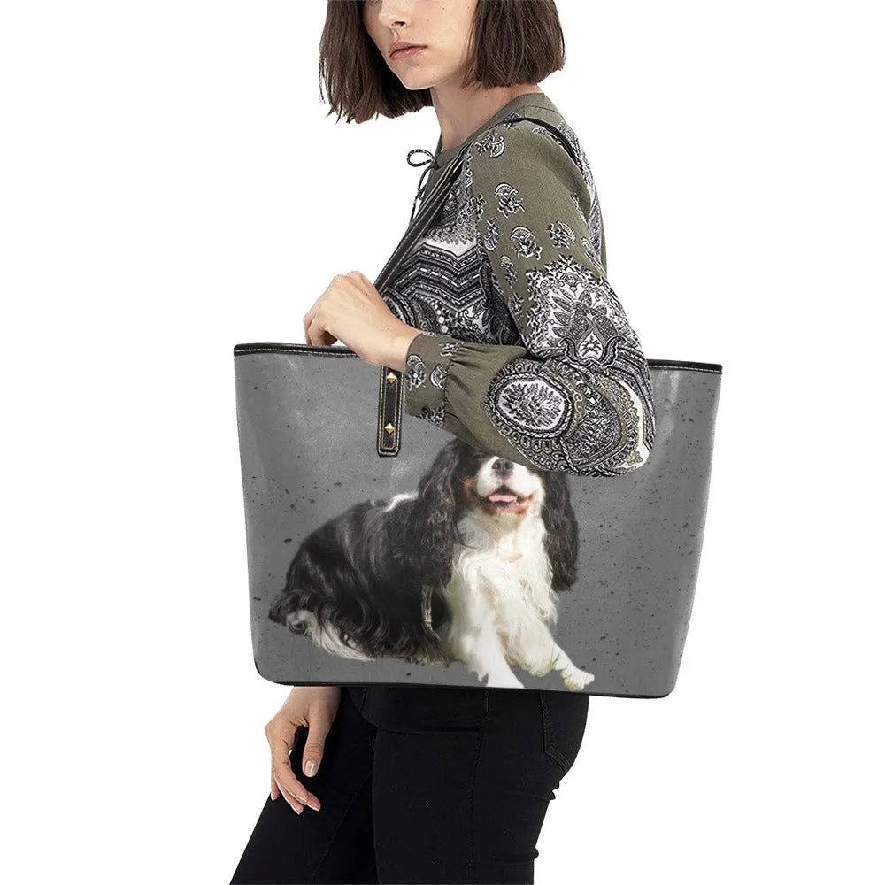 Cavalier King Charles Tote Bag - Tri