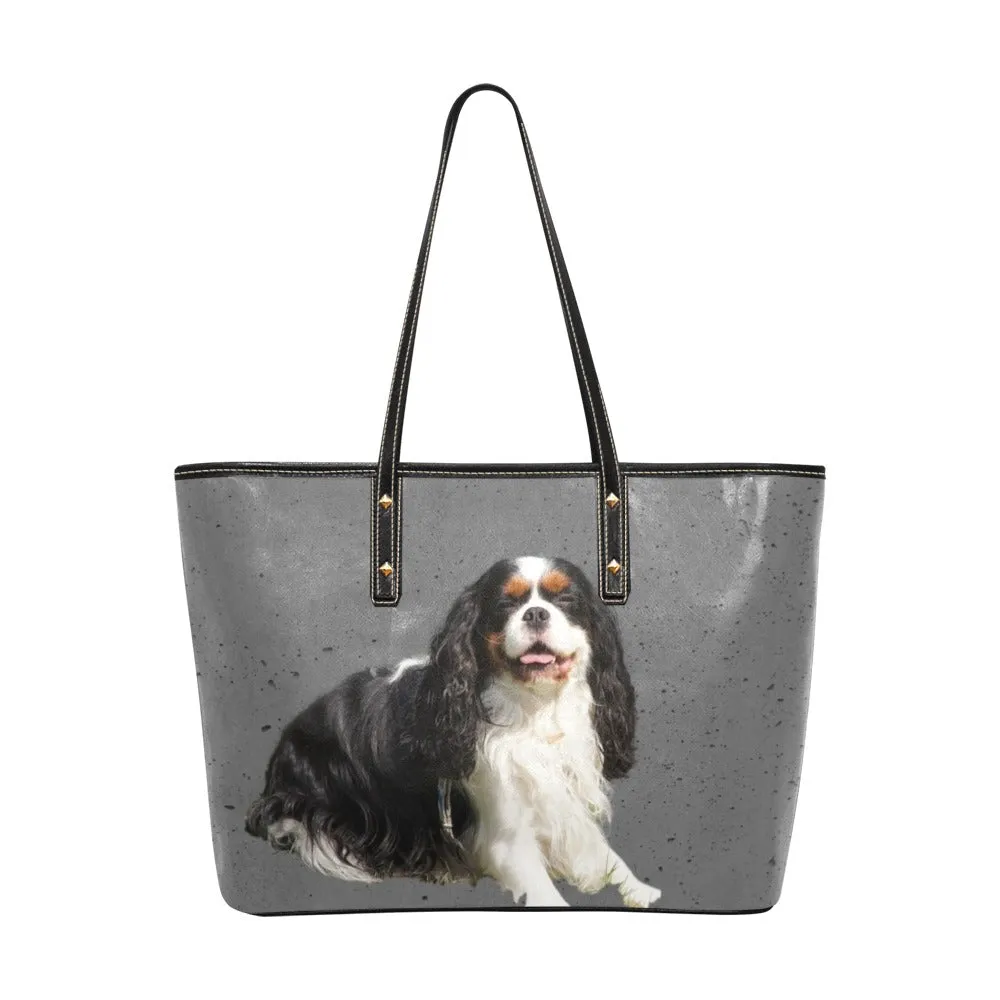 Cavalier King Charles Tote Bag - Tri