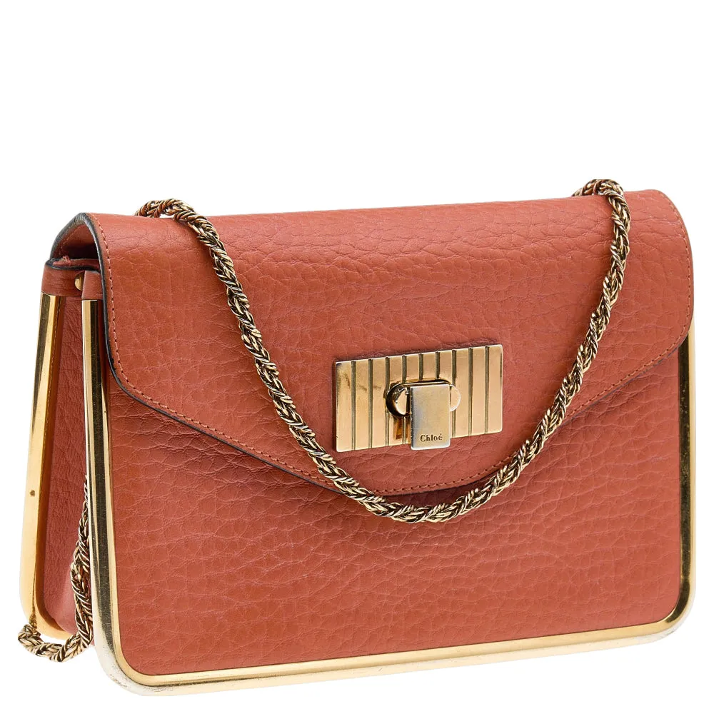 Chloe Leather Small Sally Shoulder Bag