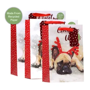 Christmas Puppy Gift Bag