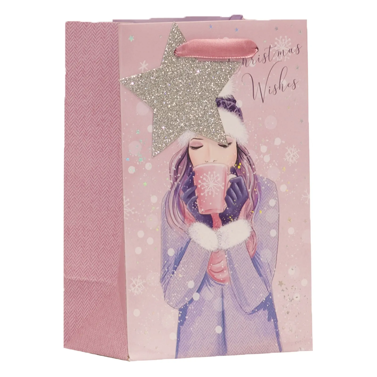 Christmas Winter Girl Gift Bag