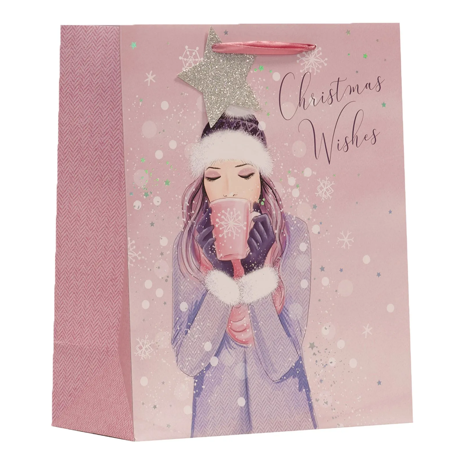 Christmas Winter Girl Gift Bag