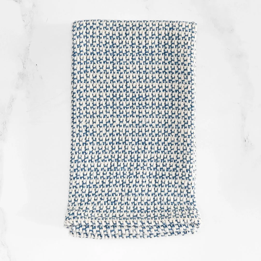 Classic Blue Handwoven Kitchen Towel