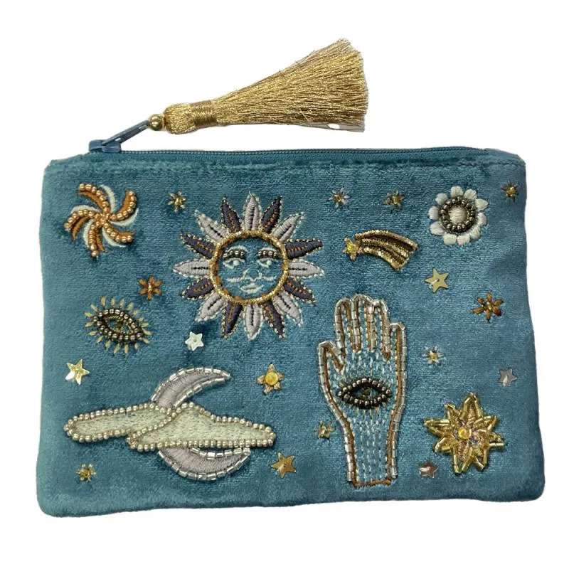 Coin Purse - Planets Sun Moon