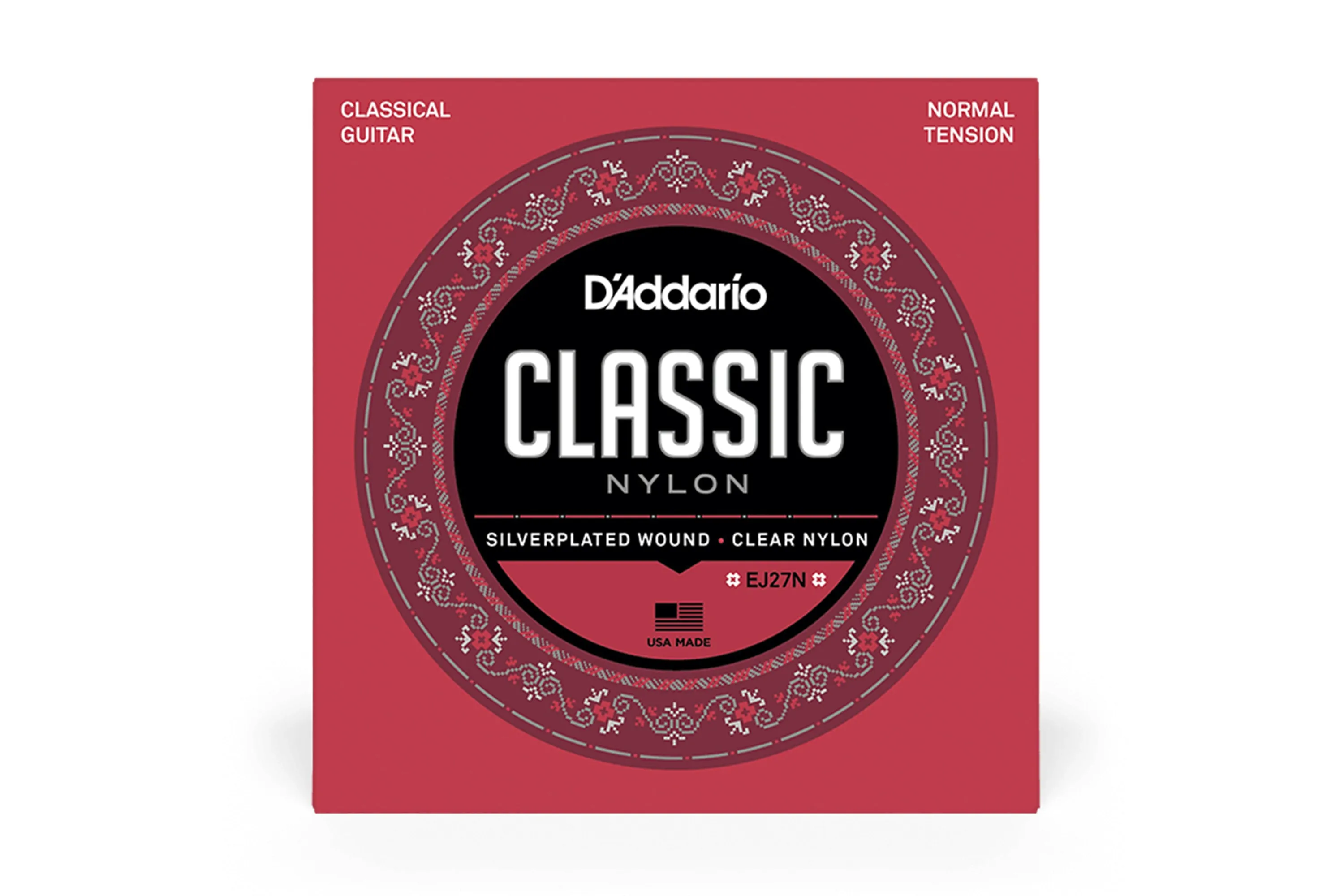 D'Addario EJ27N Classical Guitar Nylon Strings Normal Tension