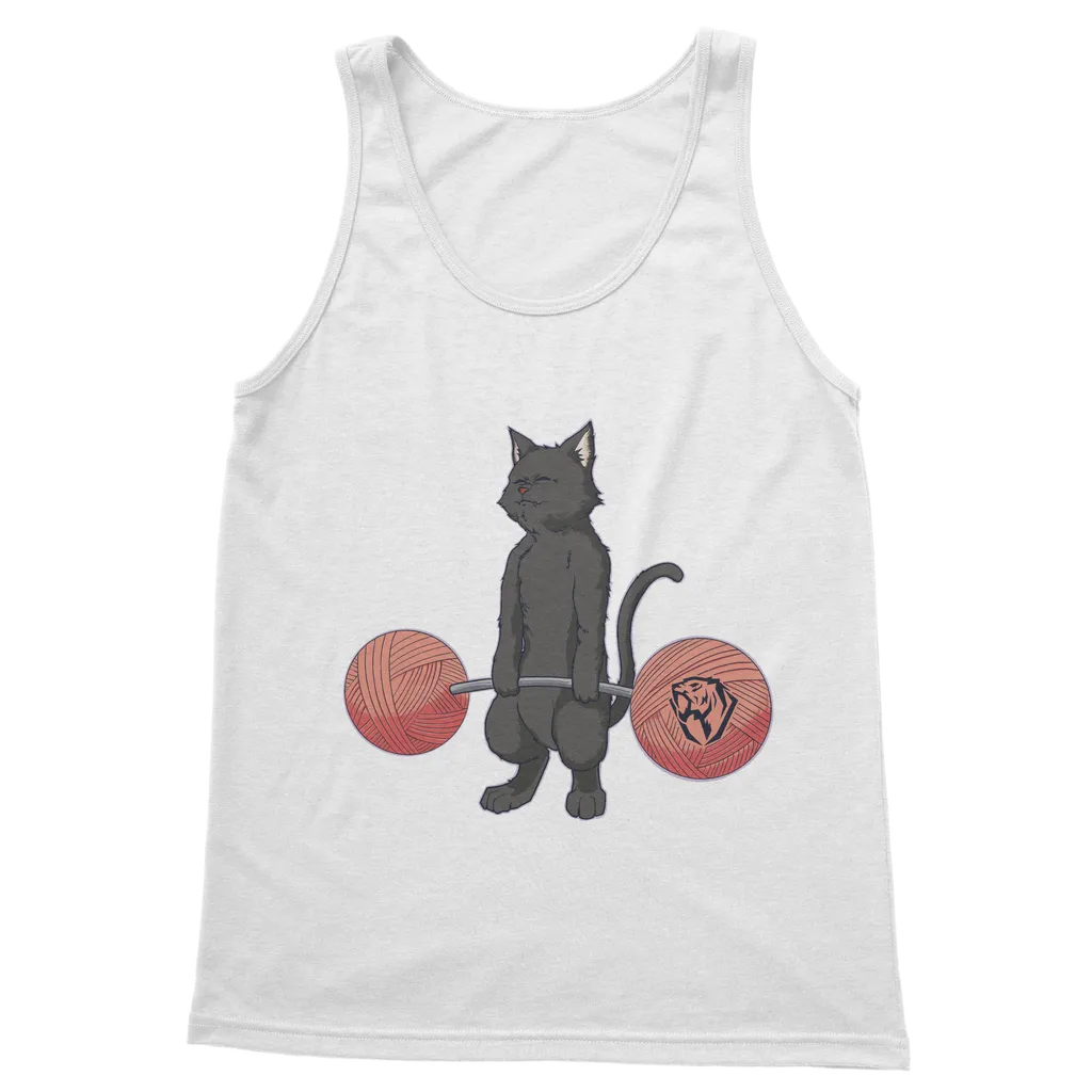 Deadlifting Black Cat Tank (UK)