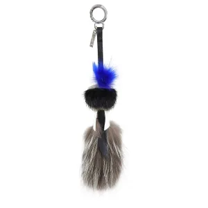 Fendi Karlito Karl Lagerfeld Fox Fur Bag Charm