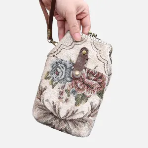 Floral Cream Carpet Phone Case