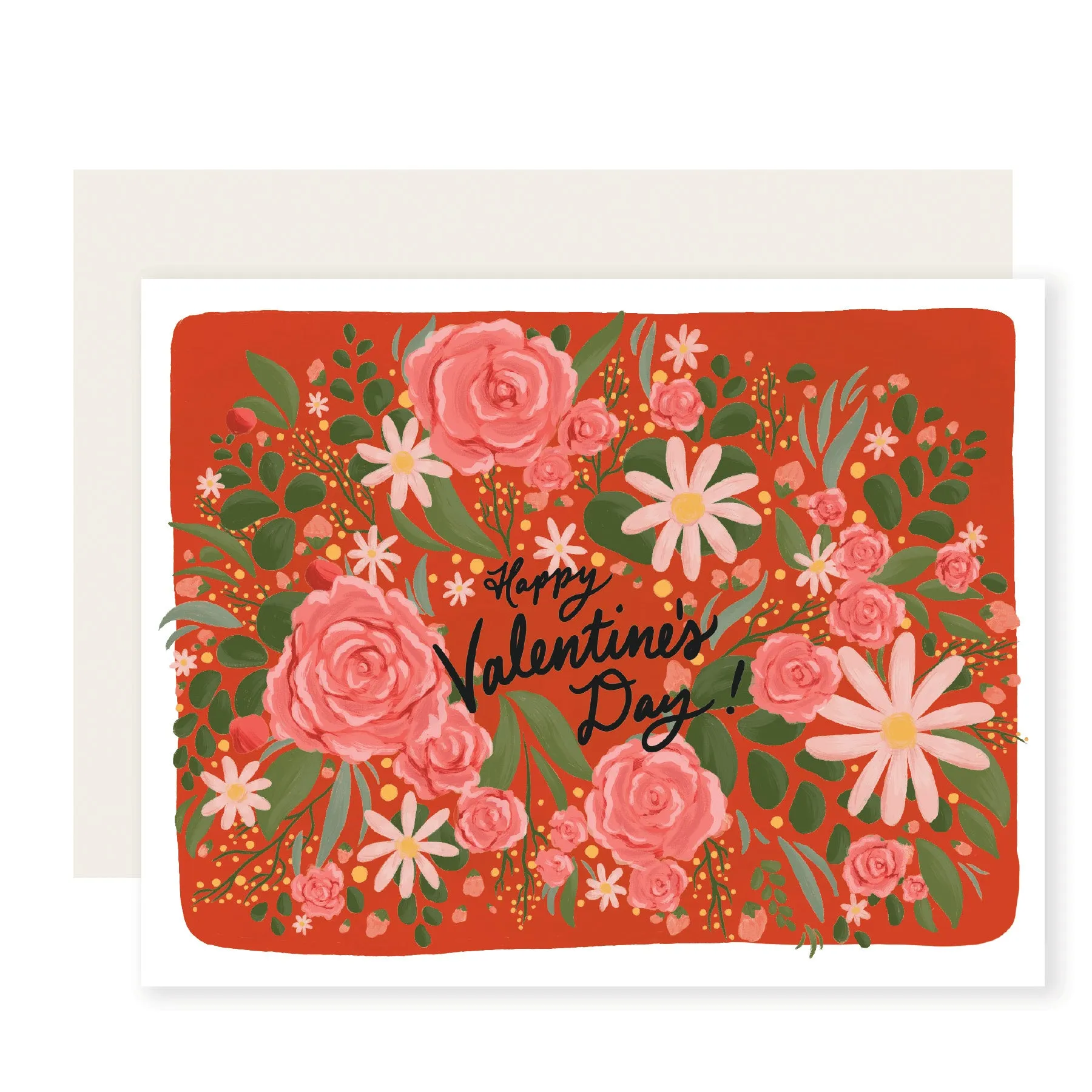 Floral Valentine | Valentine's Day Card