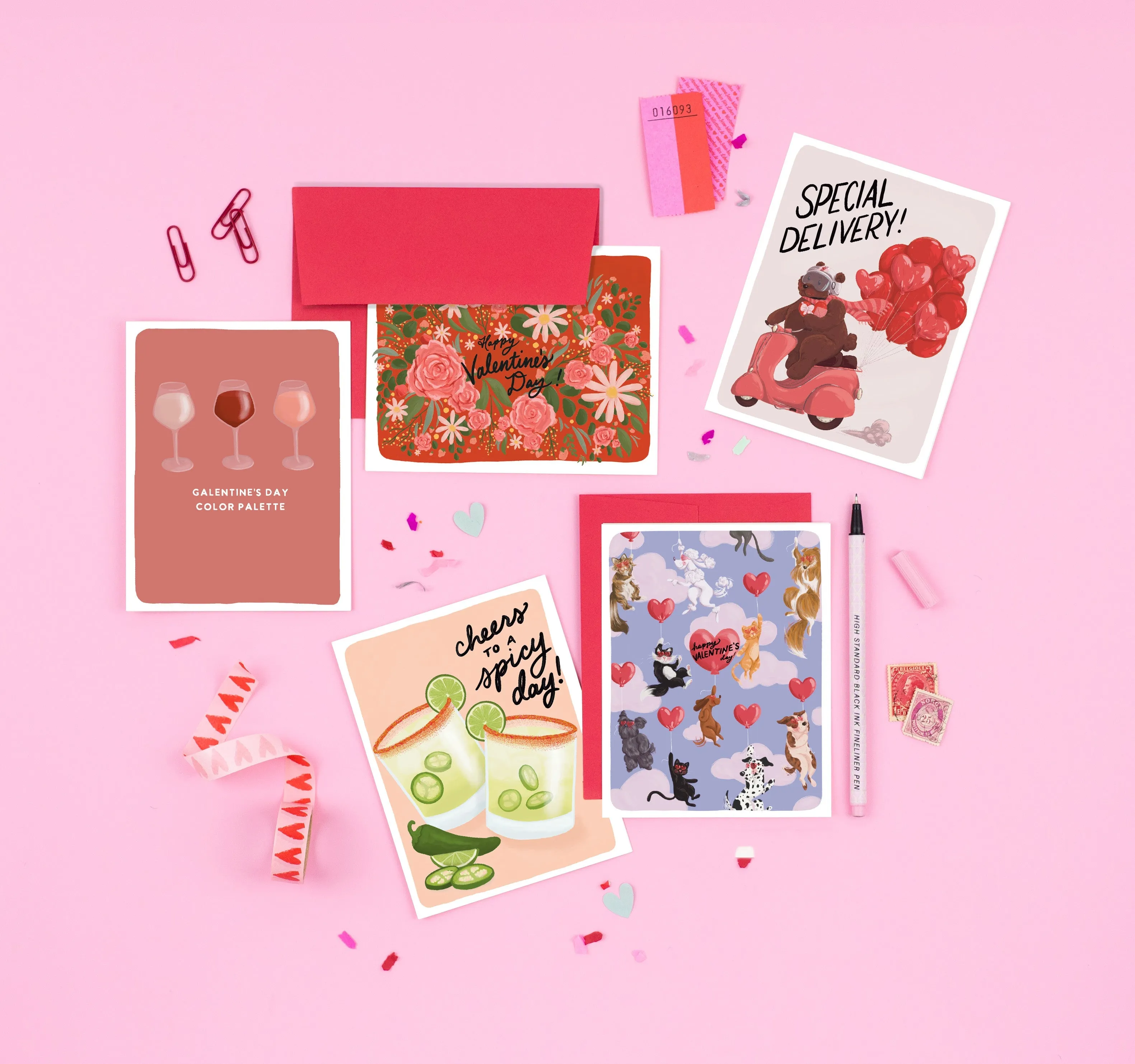 Floral Valentine | Valentine's Day Card