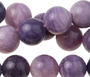 Fluorite - Purple Opaque - 12mm - 40cm strand