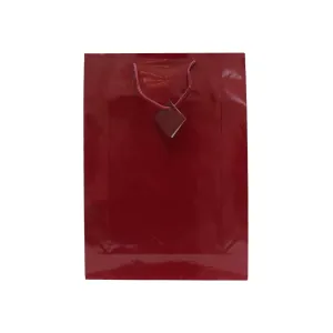 Gift Bag Burgundy 33x45x10cm