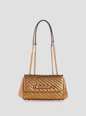 Gold Sela Crossbody Bag