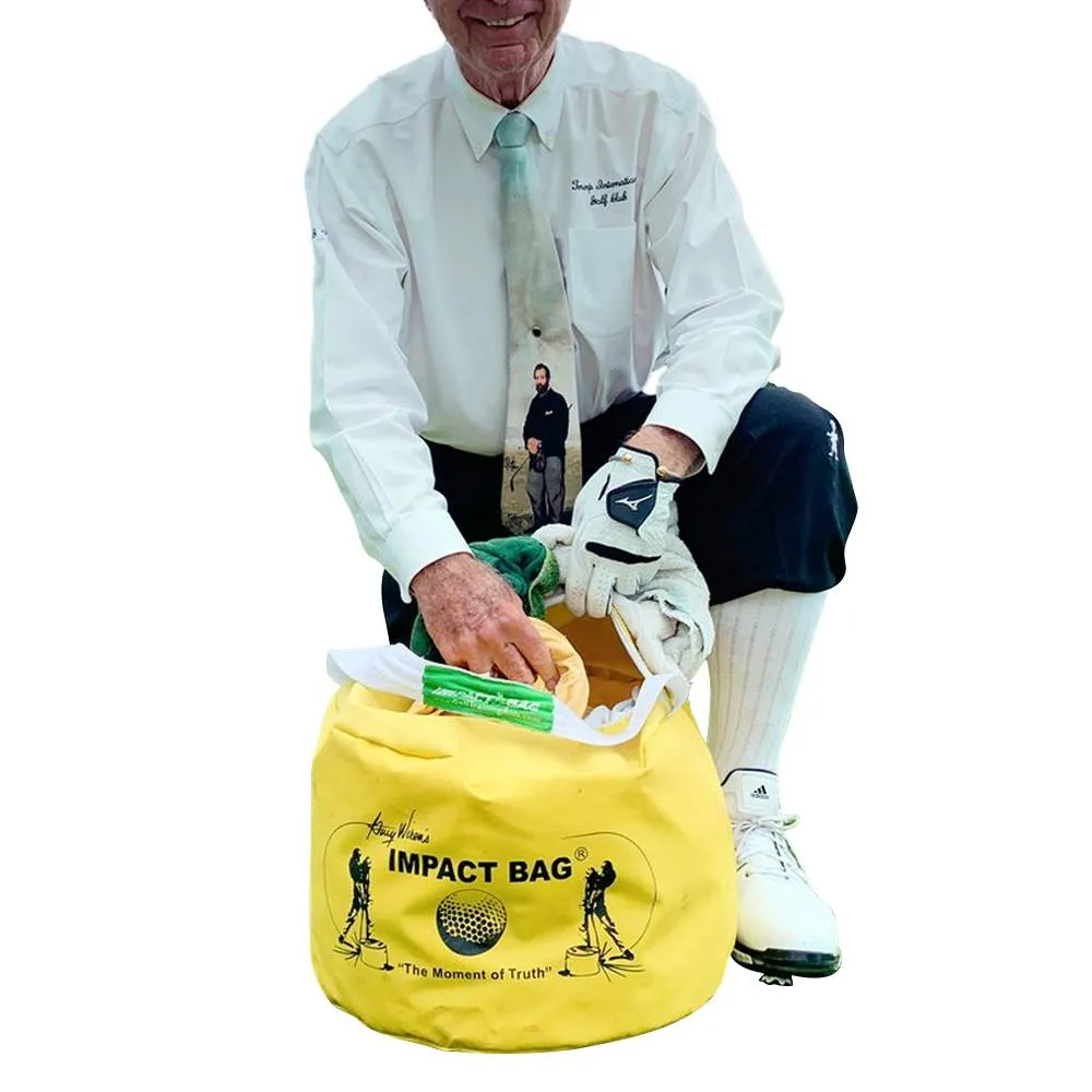 Golf Training Aid Impact Bag by Dr. Gary Wiren