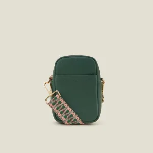 Green Slip Pocket Phone Bag