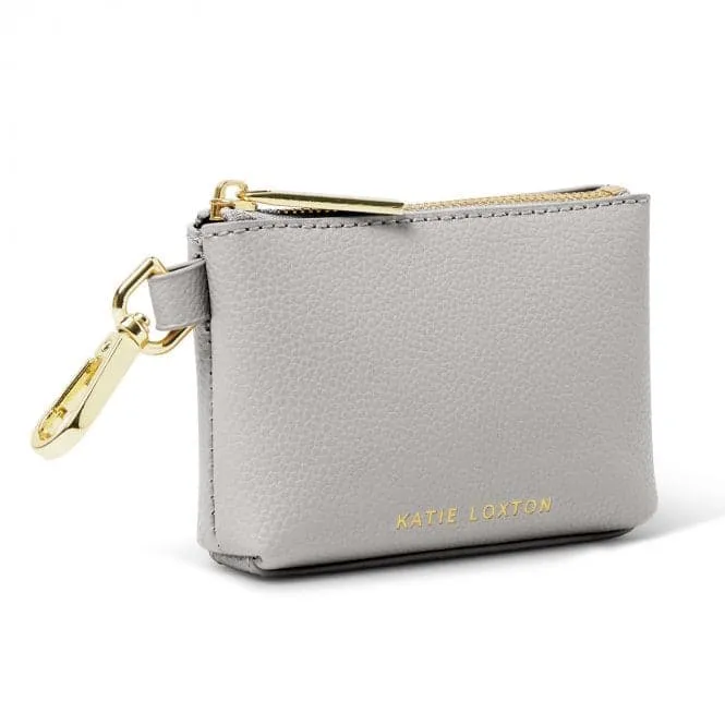 Grey Evie Clip on Coin Purse KLB2882