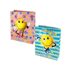 Happy Face Gift Bag ( Case of 72 )