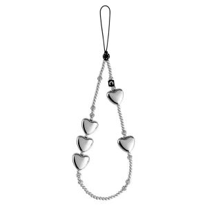 Heart Phone Charm - Heart of Steel