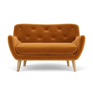 Herman Velvet 2 Seater Sofa