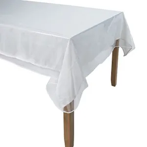 Home Details Clear Plastic Tablecloth 1pc