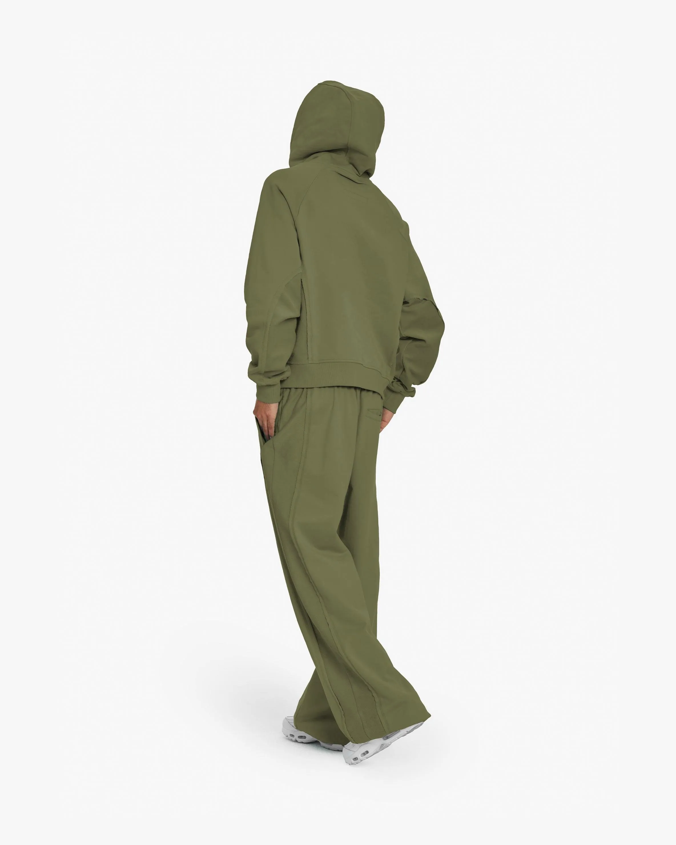 INSIDE OUT HOODIE KHAKI